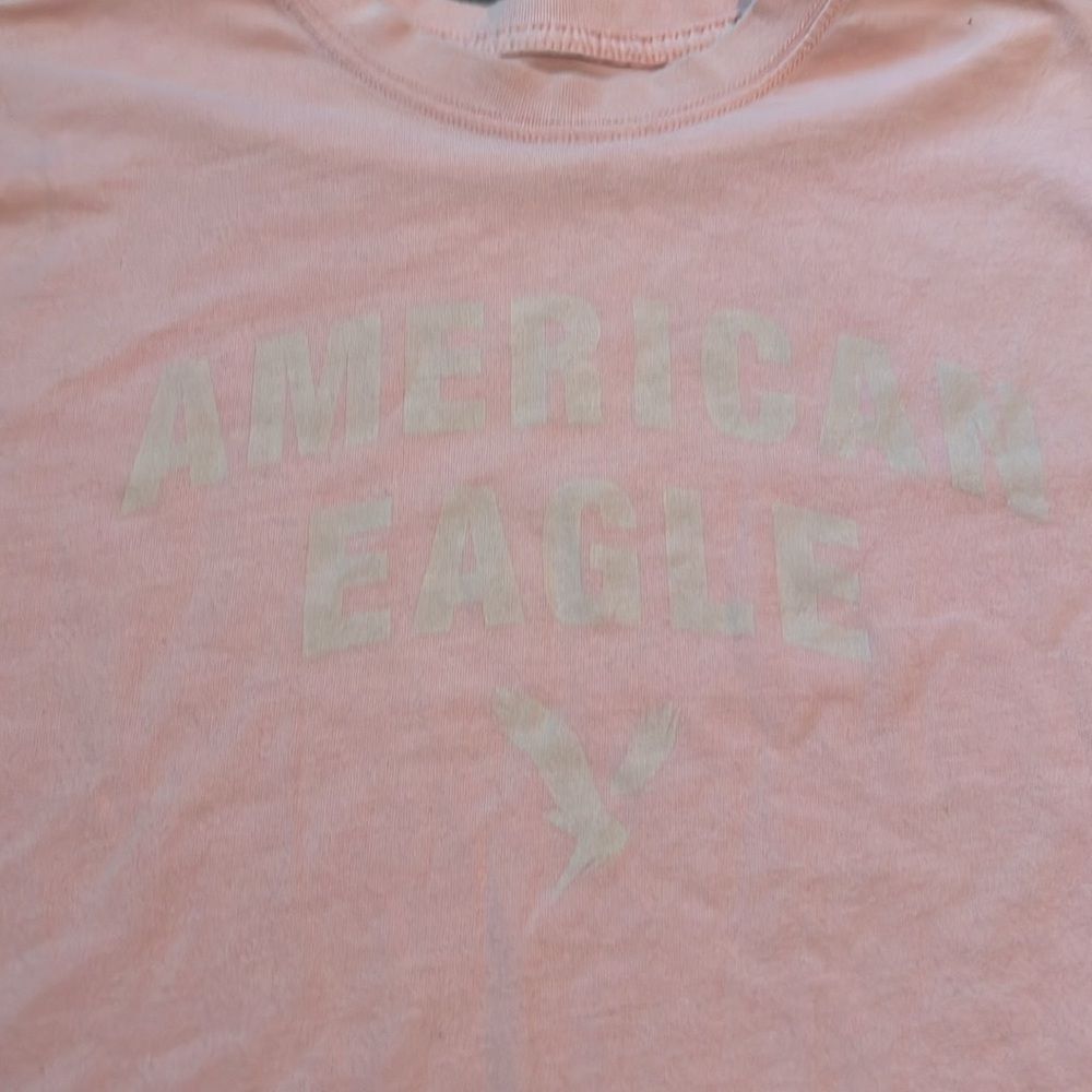 American Eagle Pink Super Soft Tee Shirt | Women’s Small Classic Fit - Picture 3 of 5